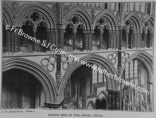 COPY NEGS ENGLISH CATHEDRALS FR.AUBREY BURQUI LINCOLN ANGEL CHOIR